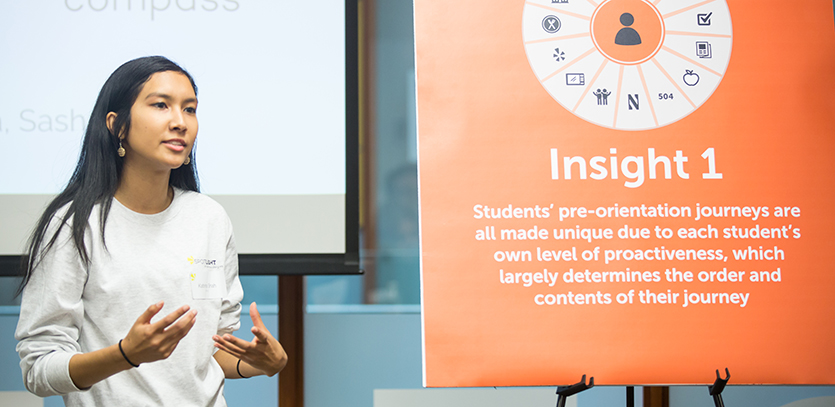 EDI student Katrina Shah speaks about Spotlight: Compass, a digital tool.