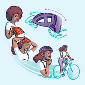 An Expandable Bike Helmet