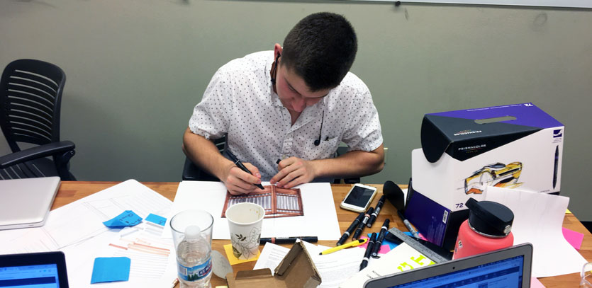 At Segal, Braun and teammates designed a safety bed for a child with Williams Syndrome.