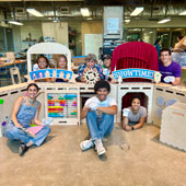 Segal Summer Interns Design Puppet Theater for Cook County Jail 