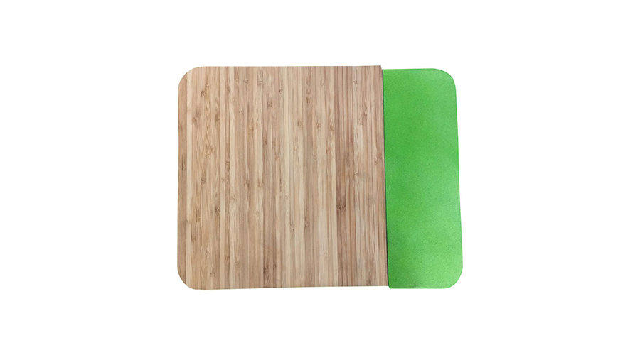 The working prototype with bamboo and polypropylene parts.