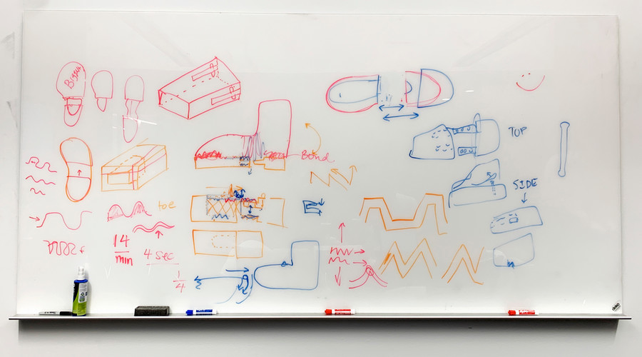 The team developed the Sno-Gro boot project during their MaDE senior capstone. Photo credit: Callista Sukohardjo