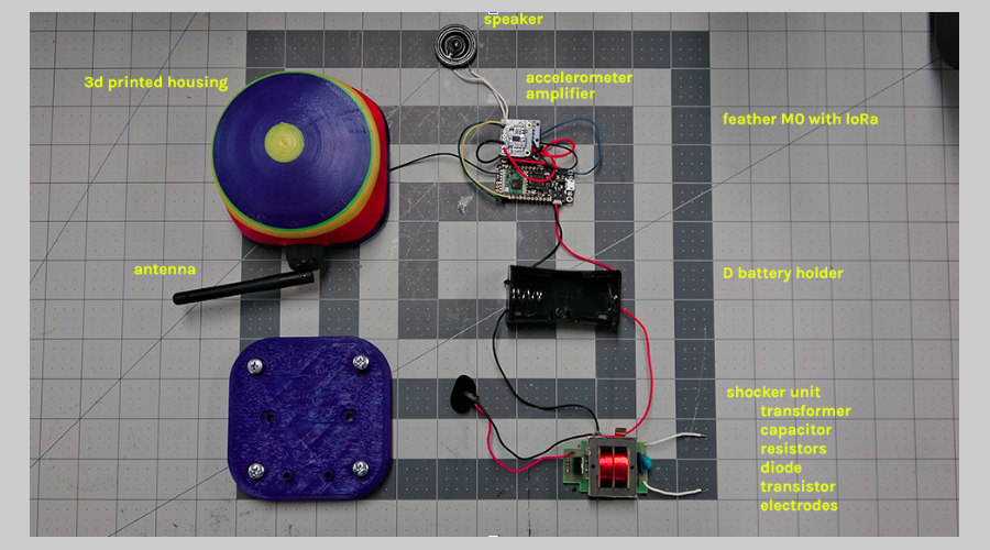 Components of electronic housing design were 3D printed at Northwestern.